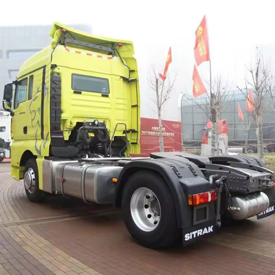 6×4 드라이브 휠 사용 된 볼보 FM 400 트랙터 트럭 머리 최대 토크 Nm 500-1000nm