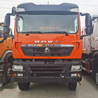 마력&gt; 450hp 틱퍼 트럭 6*4 덤프 트럭 왼손 구동 틱퍼 중고용 트럭