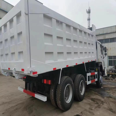 마력&gt; 450hp 틱퍼 트럭 6*4 덤프 트럭 왼손 구동 틱퍼 중고용 트럭