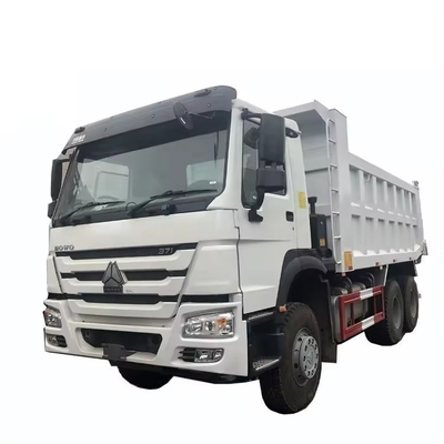 HOWO 8X4 375 틱퍼 500HP 틱퍼 공기 서스펜션과 함께 사용 된 덤프 트럭 운전자 주요 좌석