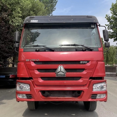HOWO 8X4 375 틱퍼 500HP 틱퍼 공기 서스펜션과 함께 사용 된 덤프 트럭 운전자 주요 좌석