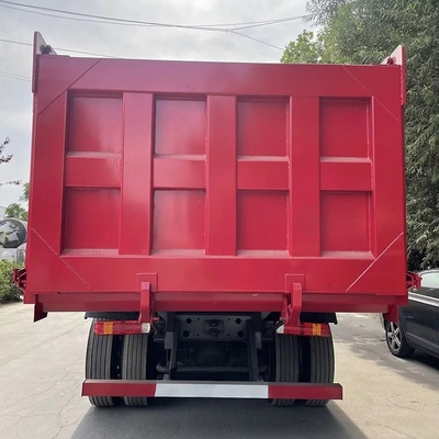 시노트럭 HOWO 타이어 315 80 22.5 60톤 HP 380 유로2 375HP 4X4 8X4 사용 된 템퍼 덤프 트럭