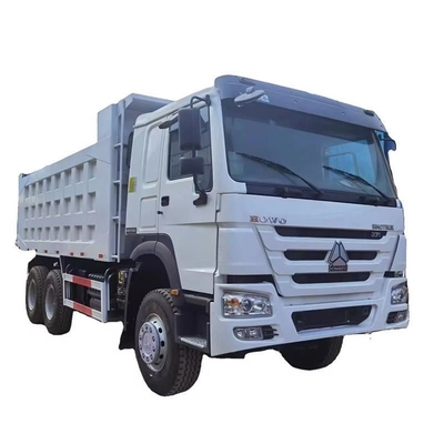 튜브리스 타이어 디자인 사용 광산 덤프 트럭 HOWO 375HP 오른손 구동 10 바퀴 6X4