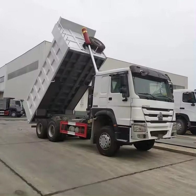 사용 된 HOWO 덤프 트럭 총 차량 무게 5001-10000 kg 및 8.2t 용량