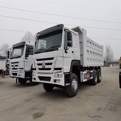 사용 된 HOWO 덤프 트럭 총 차량 무게 5001-10000 kg 및 8.2t 용량
