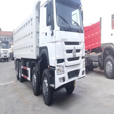 사용 된 12 바퀴 420 HP 375 HP 공기 서스펜션 운전자 좌석과 함께 무거운 직무 덤프 트럭