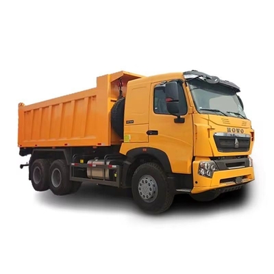 6X4 중국 중고용 덤프 트럭 10.2t GVW와 336HP 371HP 375HP 420HP 엔진
