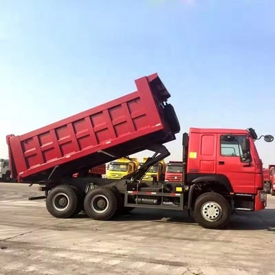 저렴한 수동 창 시노트럭 HOWO 371HP 6*4 18cbm 용량 덤프 트럭