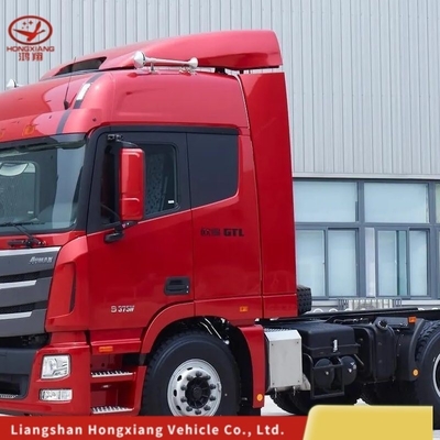 무거운 트럭 700 HP 4X2 트랙터 트럭 트랙터 트레일러 트럭 세그먼트 좌석≤5