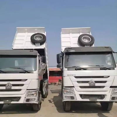 15 톤 371HP 400HP 로드 코일 돌 모래 토양 광산 덤프 트럭 중고용 좌석 ≤5