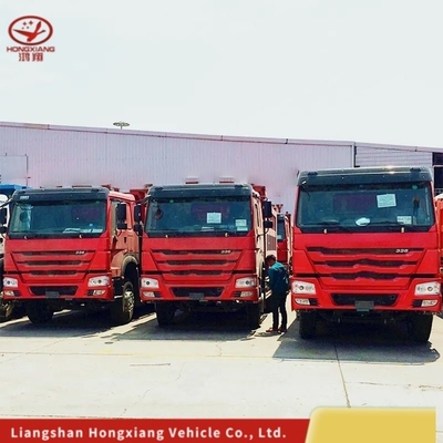 400HP 튜브리스 타이어 디자인 6X4 트랙터 트럭 8.2톤 부하 용량 및 연료 엔진