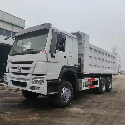 저렴한 50 톤 사용 된 Sinotruk HOWO 공기 서스펜션 운전자 좌석과 함께 티퍼 트럭
