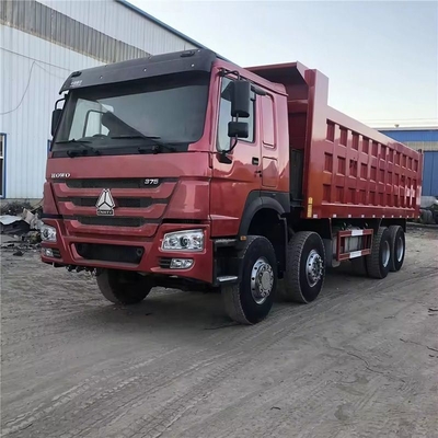판매 10 바퀴 사용 된 시노트럭 HOWO 6 * 4 371HP 10.2t 용량의 덤퍼 틱 트럭