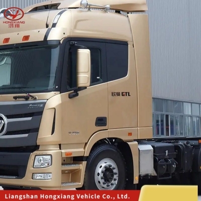 6X4 460HP 트레일러 헤드 트럭 10 휠 트랙터 트럭 최대 토크 Nm 500-1000nm