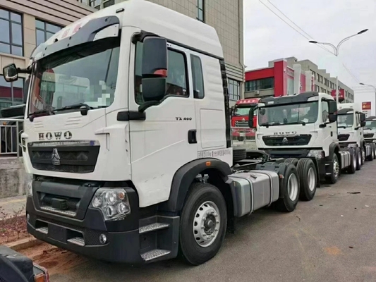 10 타이어 6*4 HOWO 371HP 375HP 트랙터 트럭 5001-10000 kg 총차량