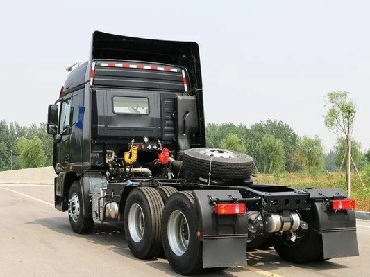 6X4 드라이브 휠 좋은 상태 HOWO 트랙터 트럭 371/375HP 99% GCC 타이어 인증