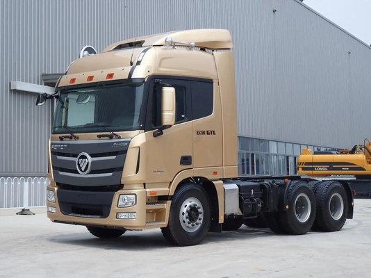 6X4 드라이브 휠 좋은 상태 HOWO 트랙터 트럭 371/375HP 99% GCC 타이어 인증