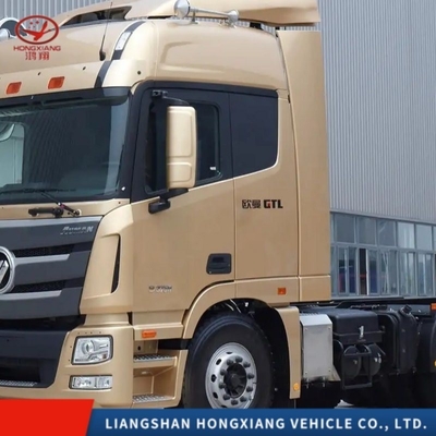 공기 서스펜션 운전자 좌석 8.2톤 HOWO 6X4 트랙터 트럭 375HP 디젤 엔진