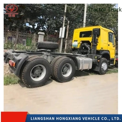 시노트룩 HOWO 호한 371HP 400HP LHD 6X4 프라임 모버 트럭 헤드 트랙터 트럭