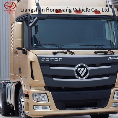 10 타이어 6X4 375HP 371 HOWO 트랙터 트럭 1 년 판매 후 서비스 및 좌석 ≤5
