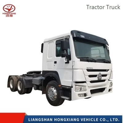 세그먼트 중량 트럭 HOWO 6X4 371HP 375 타이어 인증 GCC와 함께 트랙터 헤드