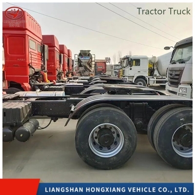 세그먼트 중량 트럭 HOWO 6X4 371HP 375 타이어 인증 GCC와 함께 트랙터 헤드