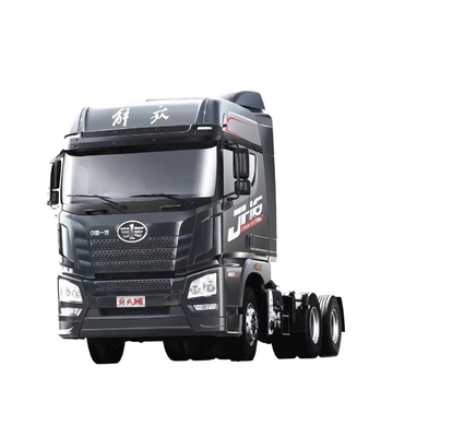 1년 후판매 서비스 340HP 엔진 트랙터 트럭 6*4 트레일러 끌기 트랙터 헤드