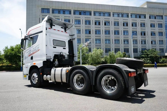 1년 후판매 서비스 340HP 엔진 트랙터 트럭 6*4 트레일러 끌기 트랙터 헤드
