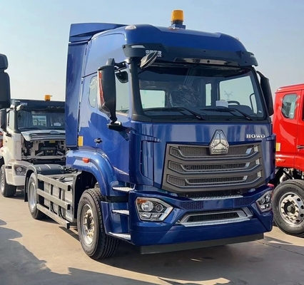 1년 후판매 서비스 340HP 엔진 트랙터 트럭 6*4 트레일러 끌기 트랙터 헤드