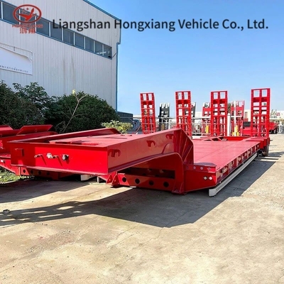 40FT 컨테이너 낮은 침대 반 트레일러와 12r22.5 타이어와 2240mm 트레일러 당신의 예산 내에서