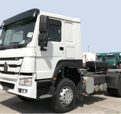 450hp 중량 Sinotruk HOWO 4X2 트랙터 헤드 프라임 모버 트럭 최대 토크