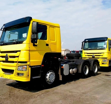 450hp 중량 Sinotruk HOWO 4X2 트랙터 헤드 프라임 모버 트럭 최대 토크