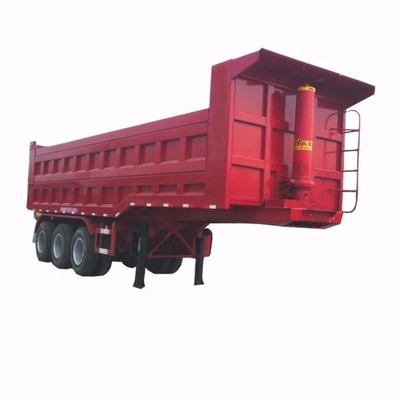 주요 빔 500mm 높이 Q345b 50T 60T 80T에 대 한 티핑 트레일러 고객 필요에 따라