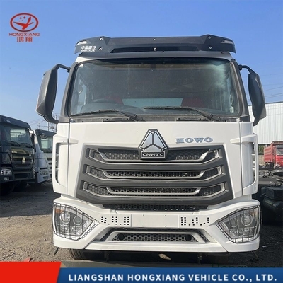 시노트룩 HOWO 450HP 6X4 트레일러 헤드 수동 창과 함께 트랙터 트럭 남아프리카 공화국