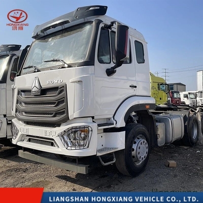 총 차량 무게 5001-10000 kg 6*4 전기 견고한 EV 트랙터 트럭 및 좋은 디자인