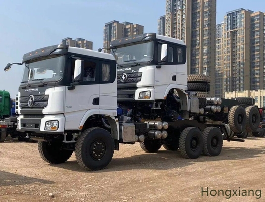 중량 4X2 트랙터 트럭 헤드 트레일러 450hp 마력 500-1000nm 최대 토크
