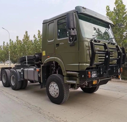 340HP 엔진 트랙터 헤드 Jiefang FAW J5p 6*4 튜브리스 타이어 디자인과 함께 트레일러 트럭