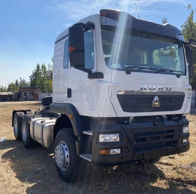 340HP 엔진 트랙터 헤드 Jiefang FAW J5p 6*4 튜브리스 타이어 디자인과 함께 트레일러 트럭