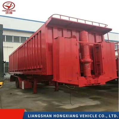 2 3 4 Axles 중량 후면 템퍼 덤프 반 트레일러 1 년 판매 후 서비스