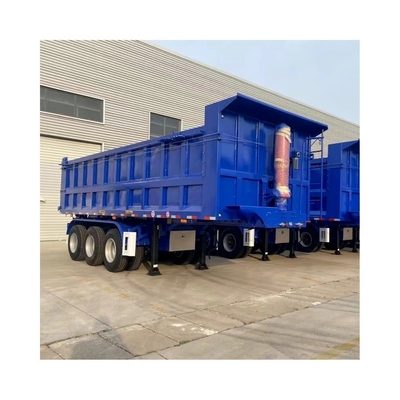 3/4/5/6 Axle Number Tri Axle 50 T Heavy Duty Dump Trailers 광산 템퍼 트럭 트레일러
