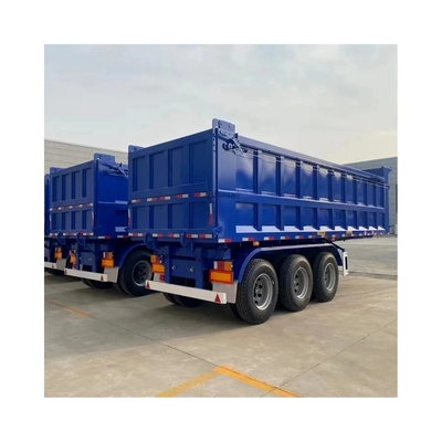 3/4/5/6 Axle Number Tri Axle 50 T Heavy Duty Dump Trailers 광산 템퍼 트럭 트레일러