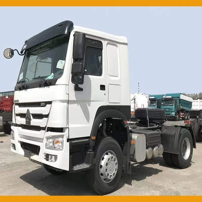 튜브리스 타이어 디자인 340HP 6X4 10 바퀴 40-50 톤 트랙터 트럭/프라임 모버/트레일러 헤드