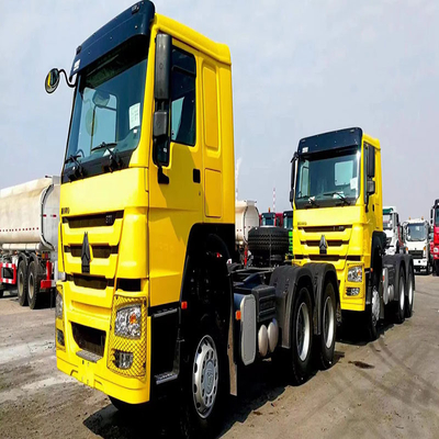 튜브리스 타이어 디자인 340HP 6X4 10 바퀴 40-50 톤 트랙터 트럭/프라임 모버/트레일러 헤드