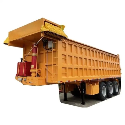 EHL9400ZHX 3 축 10 FT 60 톤 후방 덤프 트레일러 1 년 판매 후 서비스