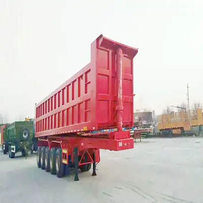 13t Axle Hydraulic Cylinder Self Rear Dump Tipping Truck Cargo 화물용 반류차