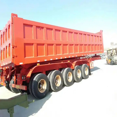 13t Axle Hydraulic Cylinder Self Rear Dump Tipping Truck Cargo 화물용 반류차