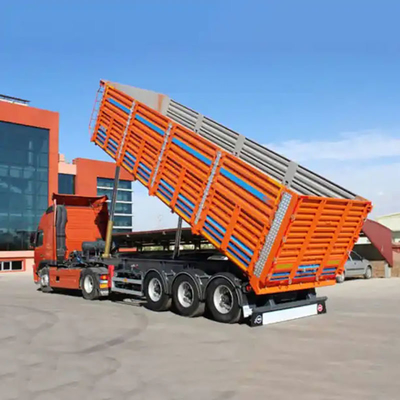 13t Axle Hydraulic Cylinder Self Rear Dump Tipping Truck Cargo 화물용 반류차