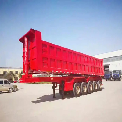 13t Axle Hydraulic Cylinder Self Rear Dump Tipping Truck Cargo 화물용 반류차