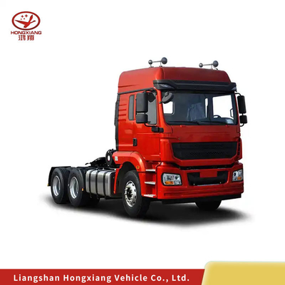 고속 450hp 수동 창 트랙터 트럭 머리 중량 운송