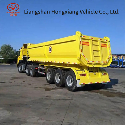 40FT 컨테이너 평면 반 트레일러 트럭 2240mm 레이더 제조